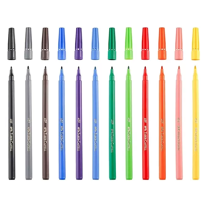 FABER CASTELL SKETCH PENS 12COL SET