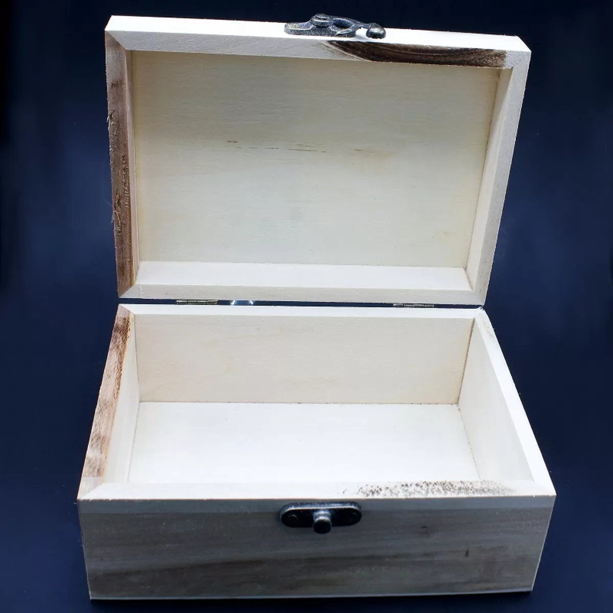 WOODEN EMPTY BOX 3PCS 7.5X6X3.5CM