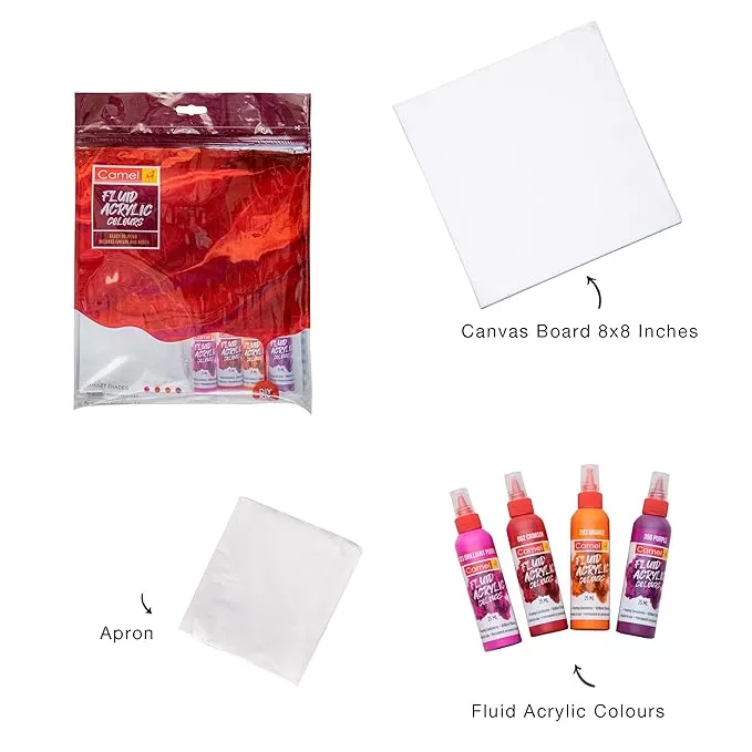Camel Fluid Acrylic Kit
