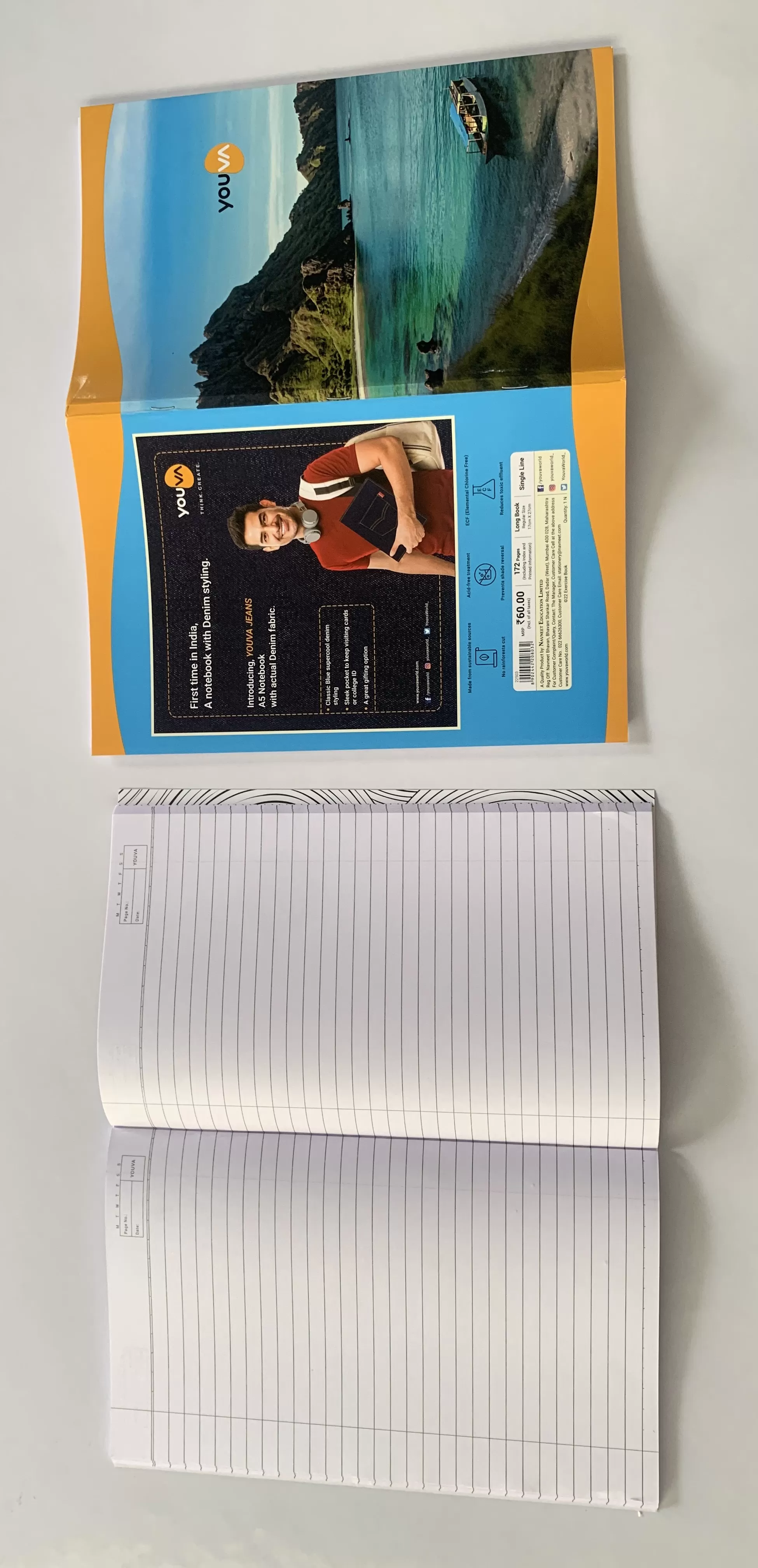 NAVNEET SINGLE RULE BOOK 22503  172PG