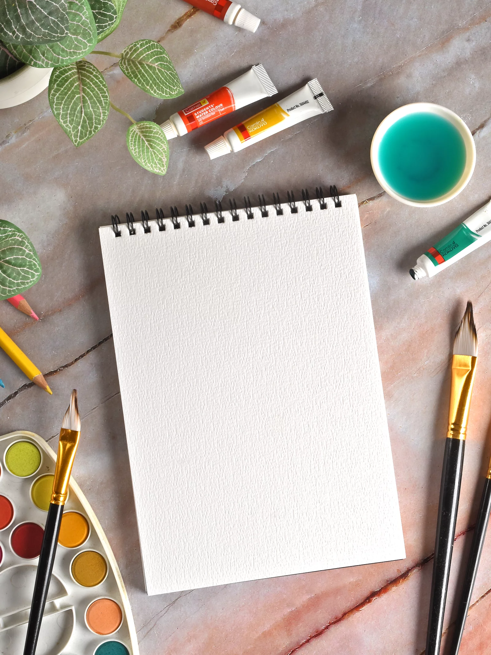 300 GSM WATERCOLOUR PAPER PAD – 100% COTTON (COLD PRESSED) (12 SHEETS) (PCP)