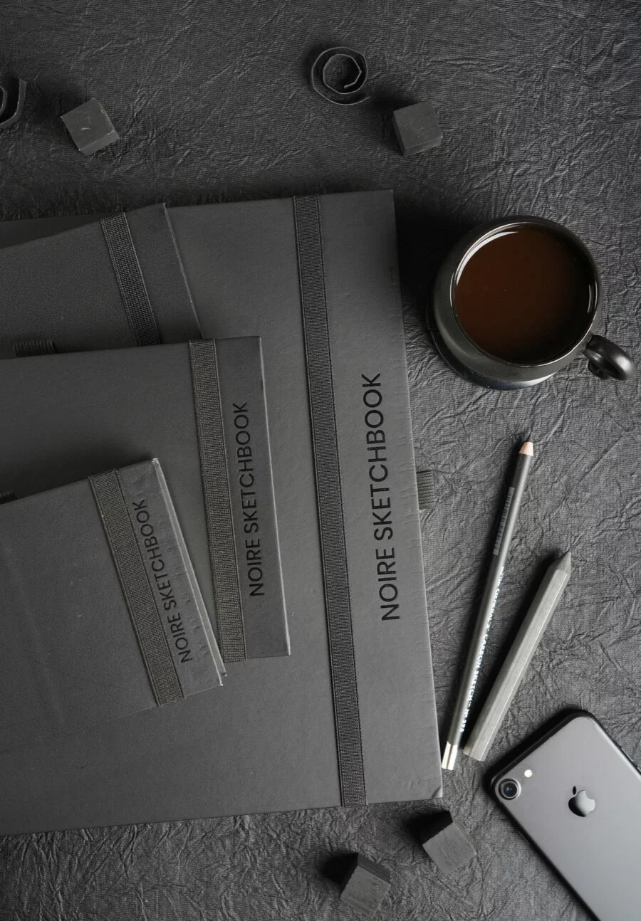 130 GSM  NOIRE SKETCH BOOK (64 SHEETS) (SJW)