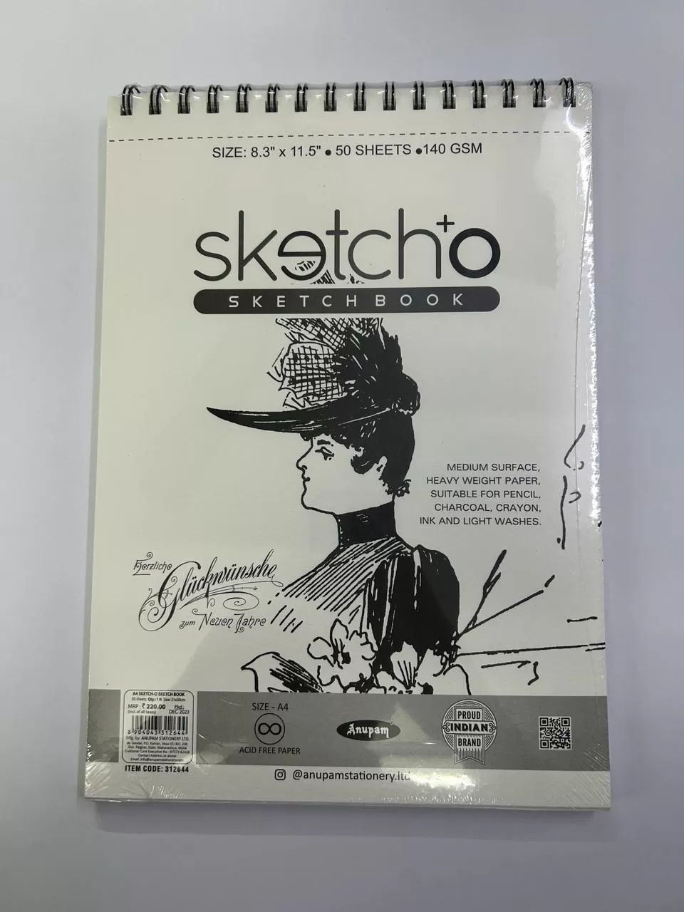 ART SKETCH KIT/ERASER SHAPNER 2 IN 1/SHADING PENCEL/PAPER STUMP/ SKETCH BOOK